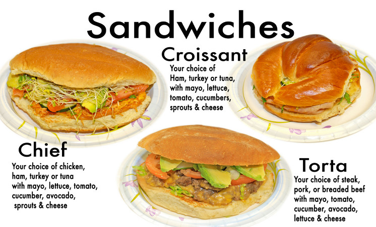Sandwiches-Tortas